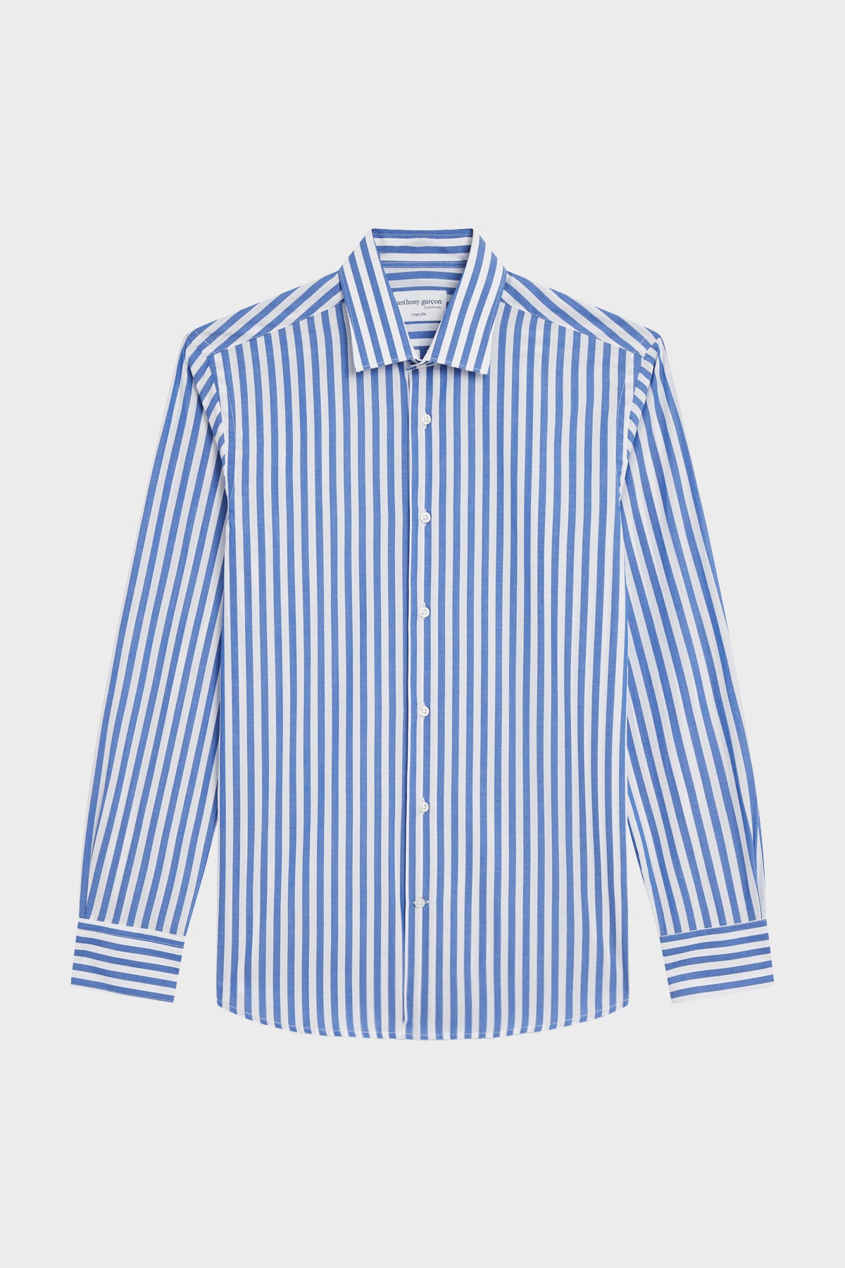 Chemise slim Kingston col francais en coton