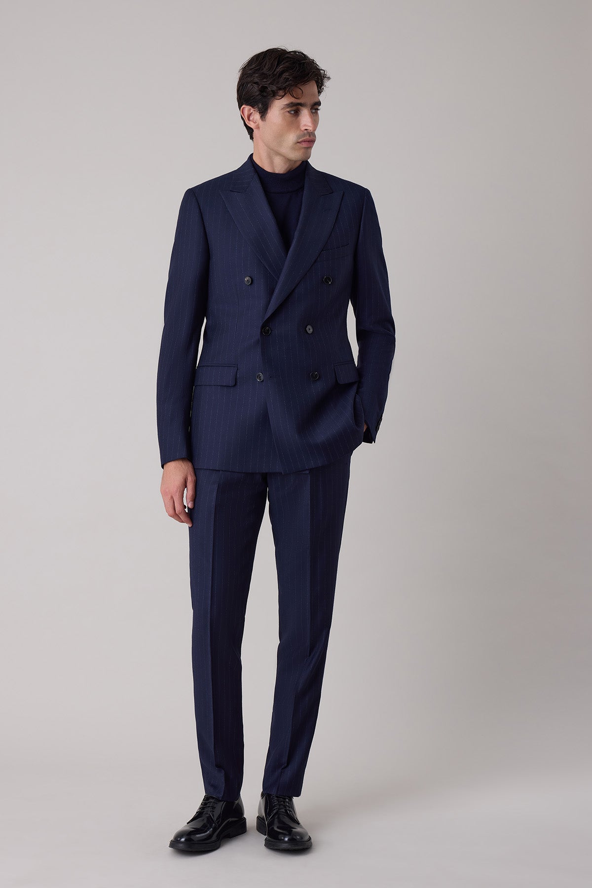 Costume croisé Harald en laine vierge