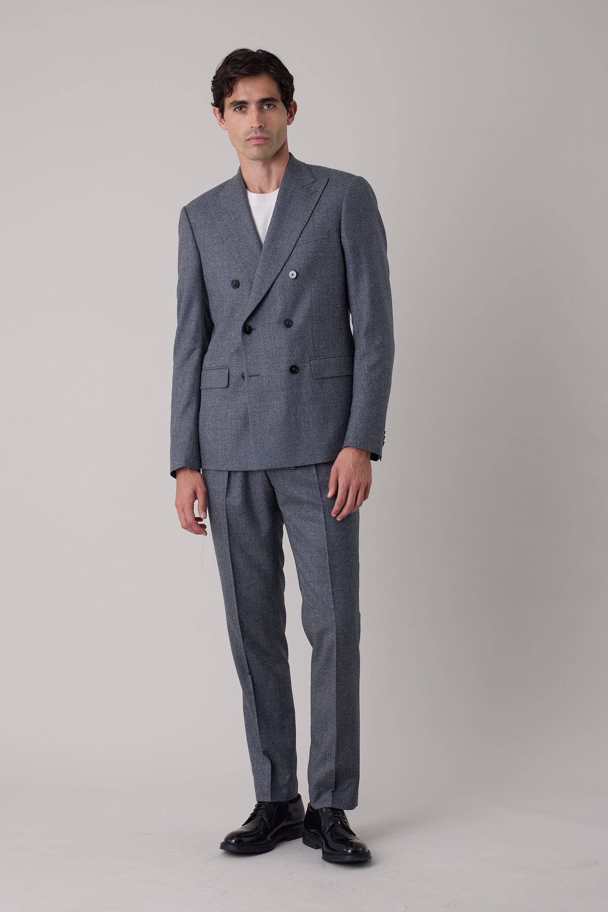 Costume croisé Polaris en laine vierge