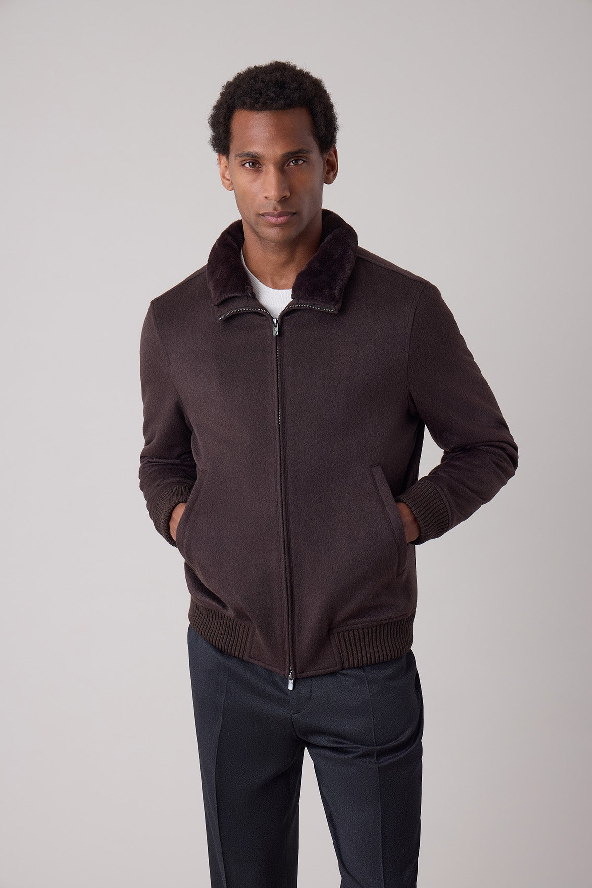 Bomber à col sherpa Nordik