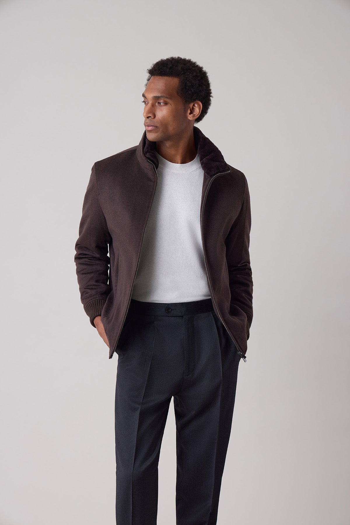 Bomber à col sherpa Nordik