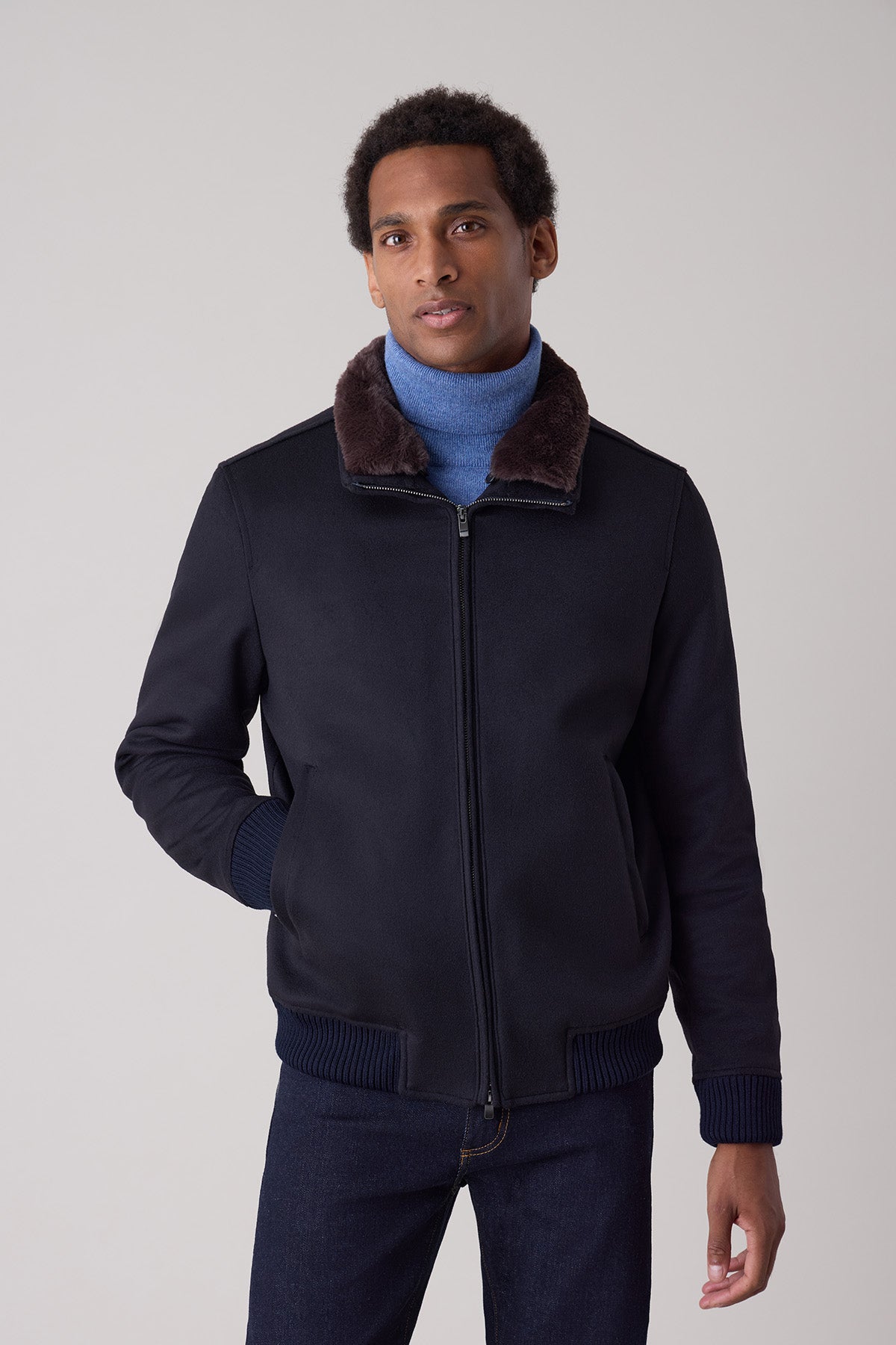 Bomber à col sherpa Tundra