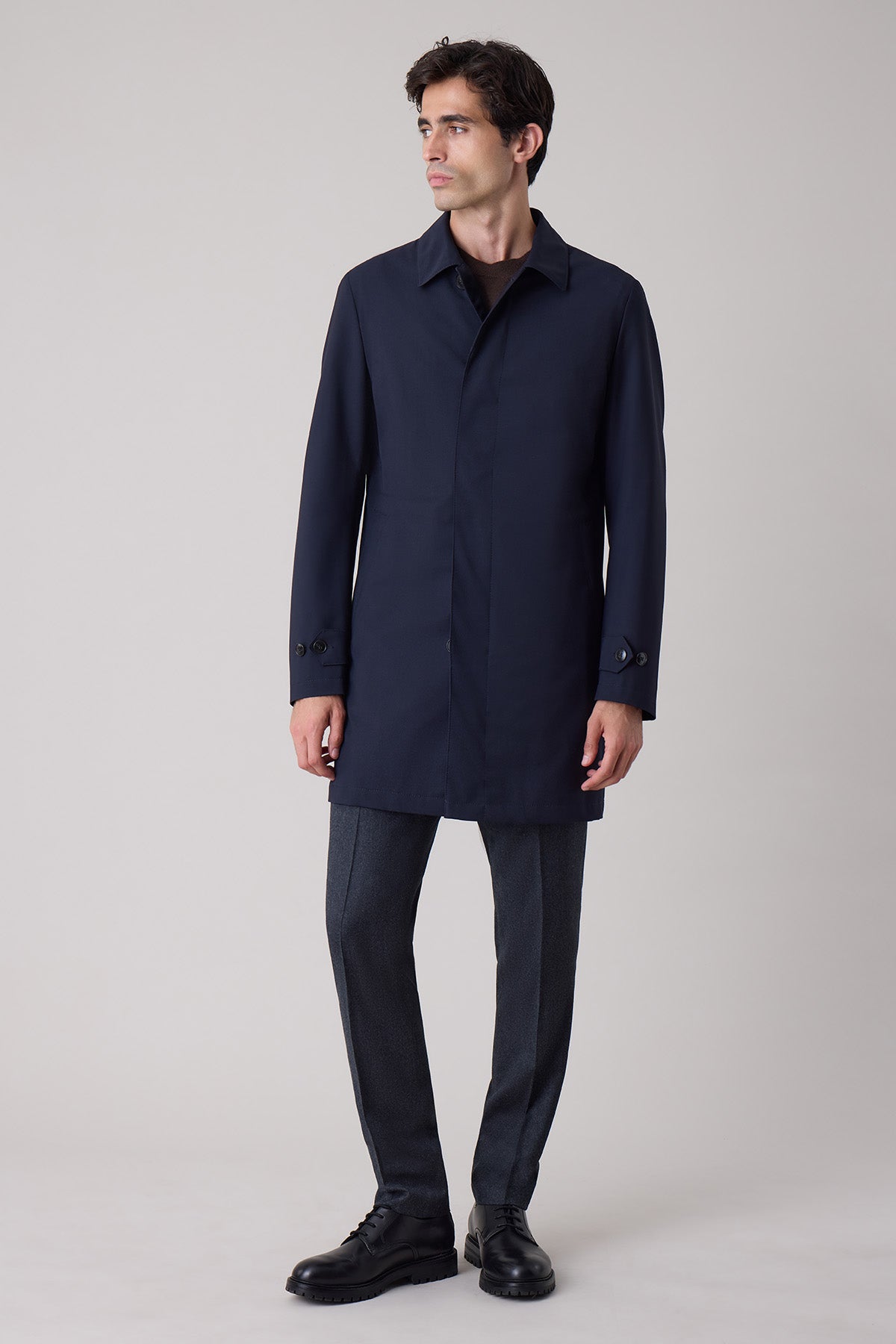 Trench droit boutonné Phileas