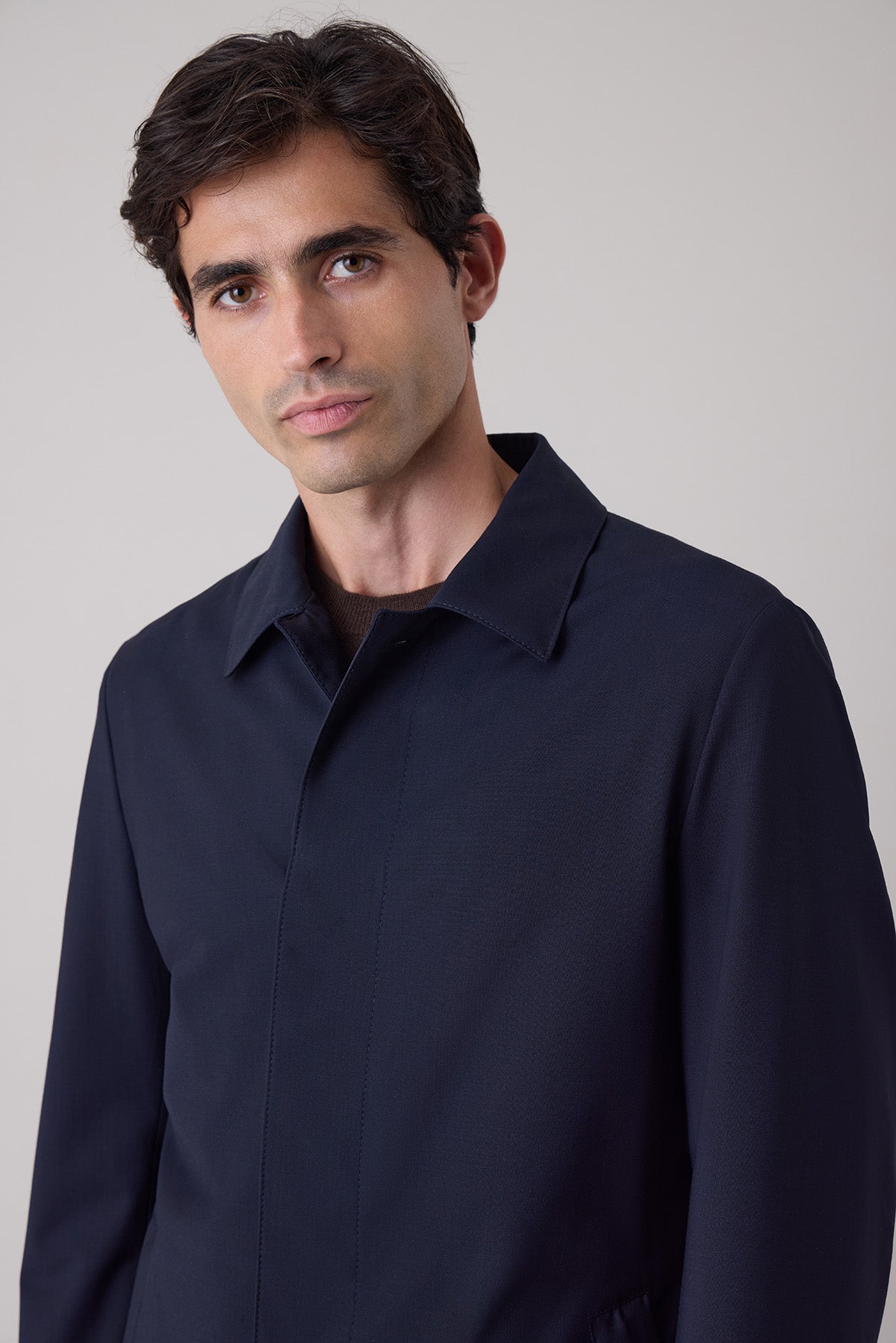 Trench droit boutonné Phileas