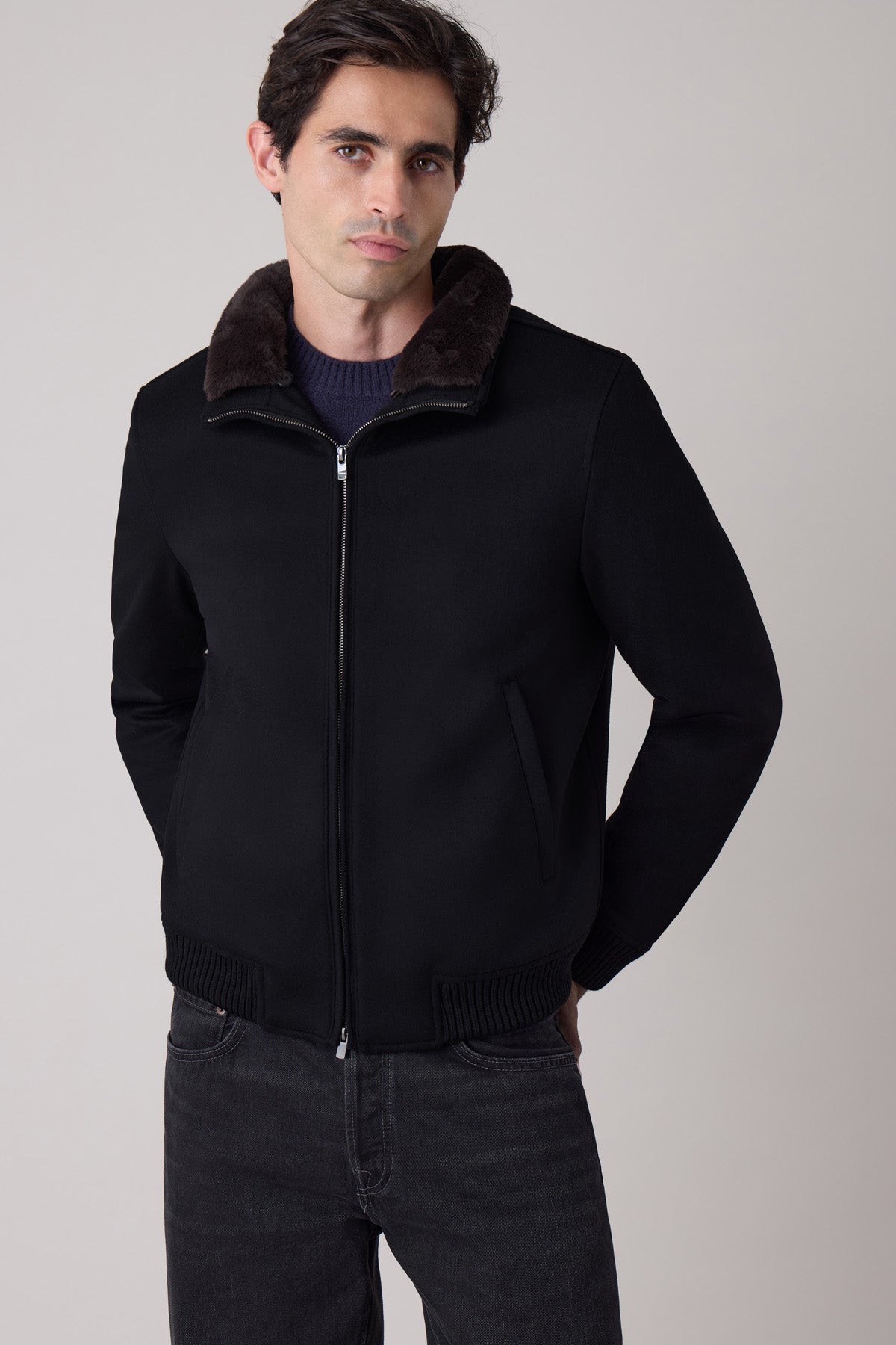 Bomber à col sherpa Tundra