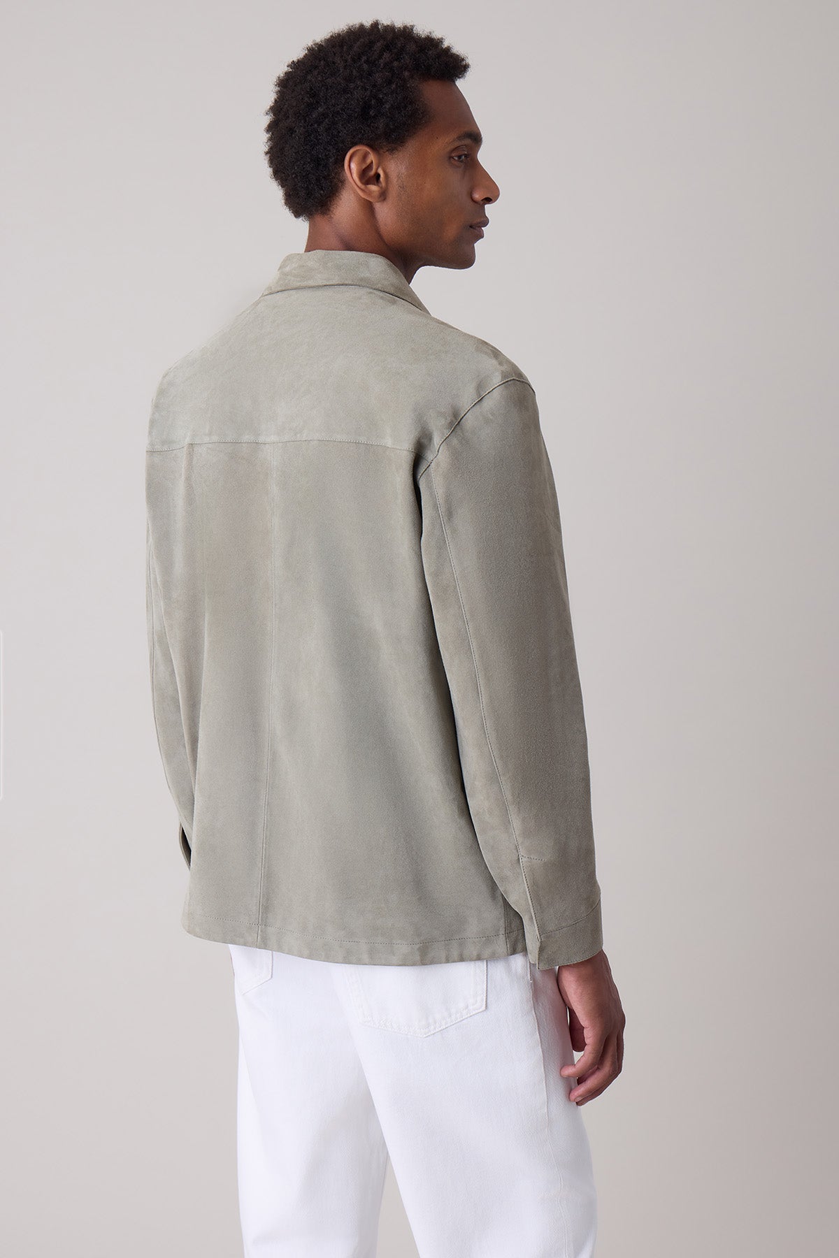 Surchemise Duende en cuir d'agneau