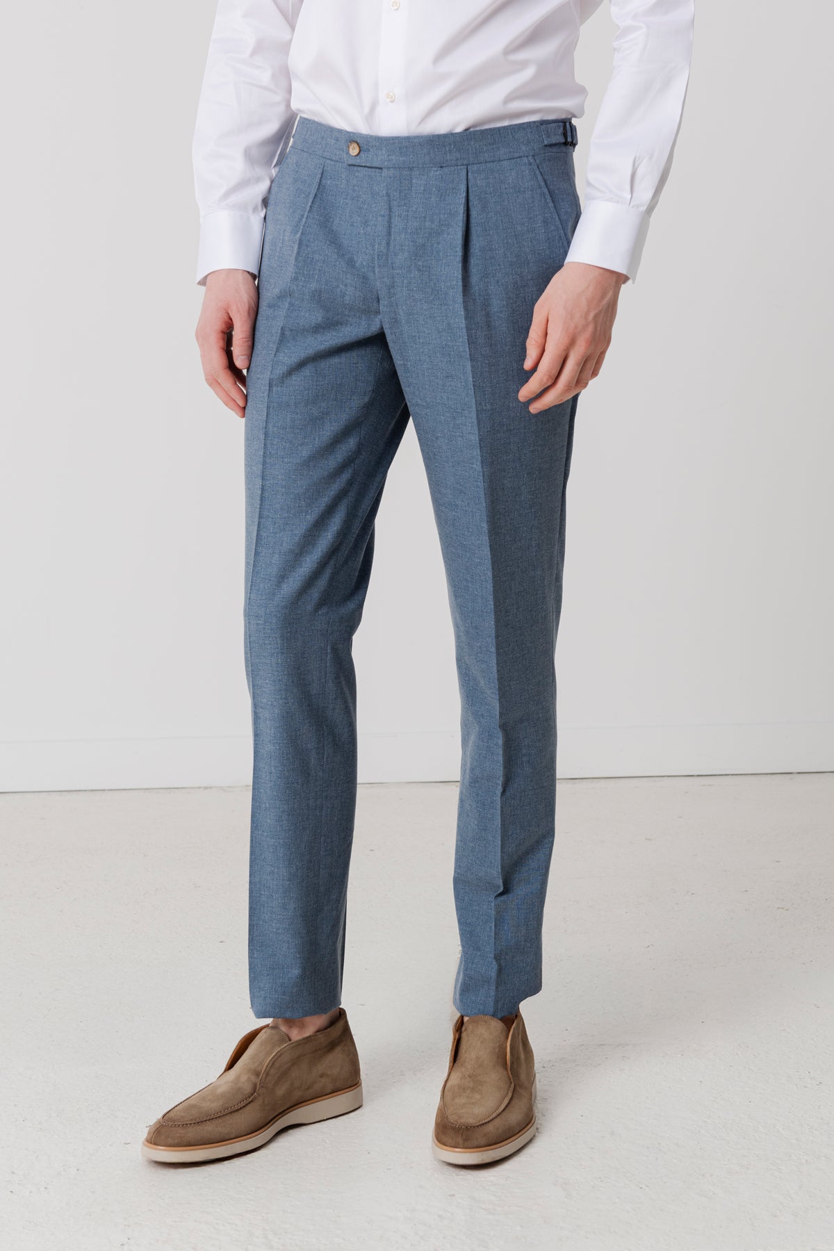 Costume croisé Oleron bleu