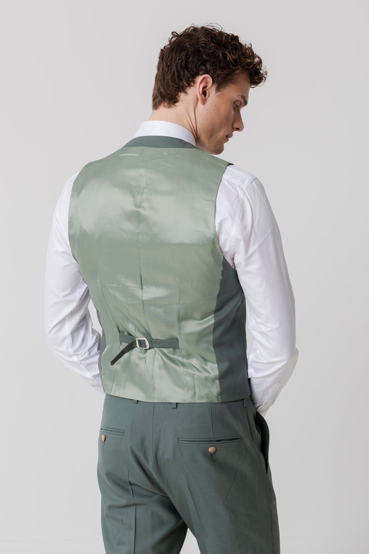 Gilet de costume Bangor en laine vierge