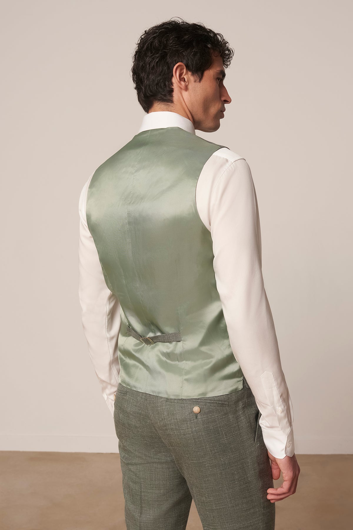 Gilet croisé Cabaneros en laine vierge