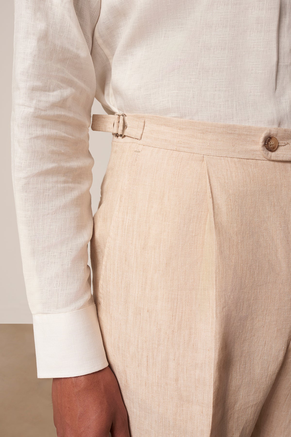 Pantalon droit Salamanca en lin