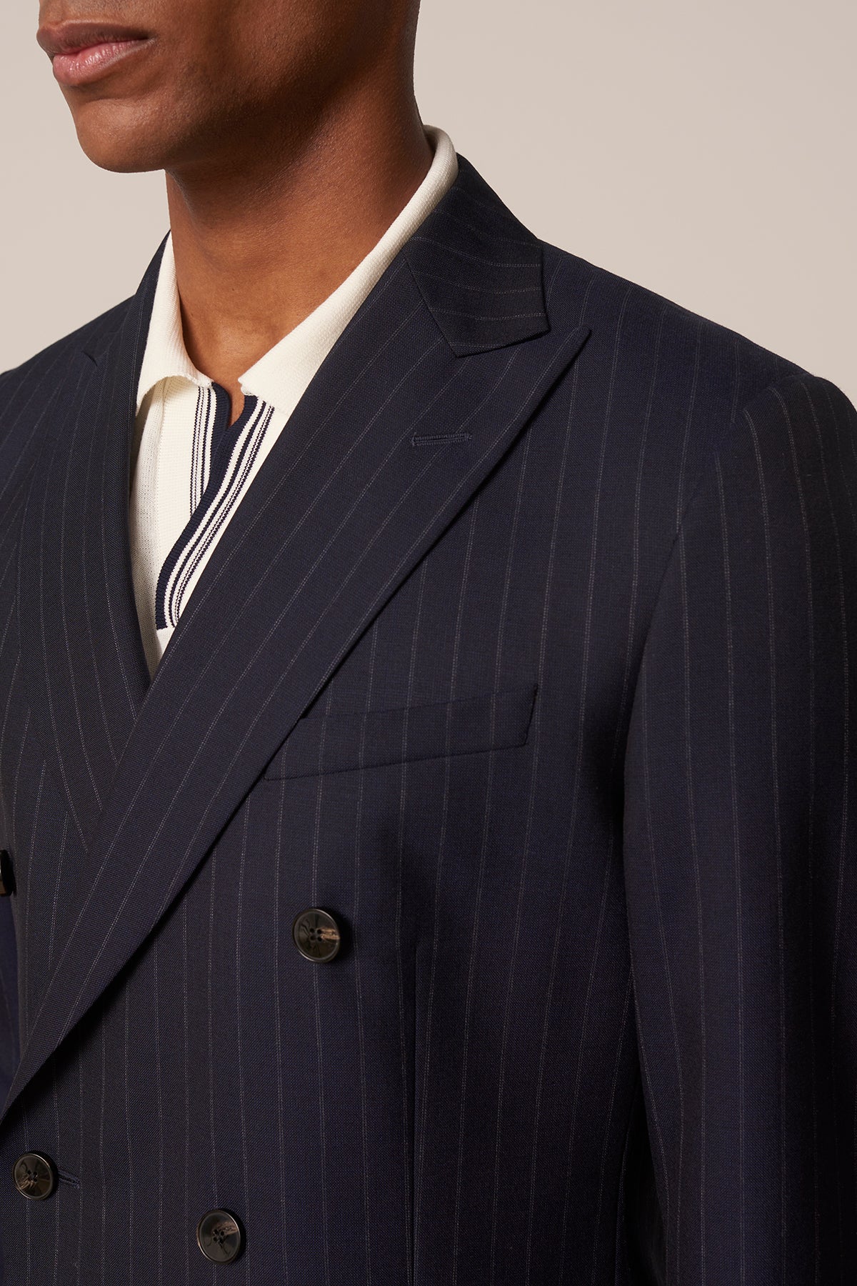 Costume croisé Miro en laine vierge