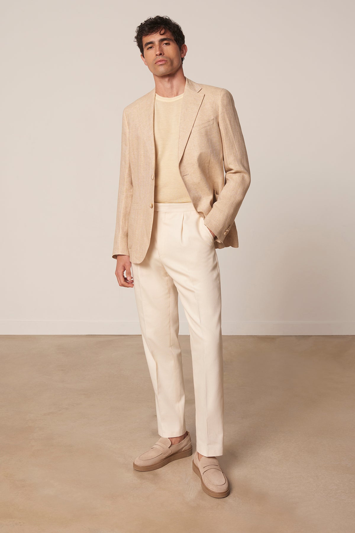 Veste croisée Rodas en lin