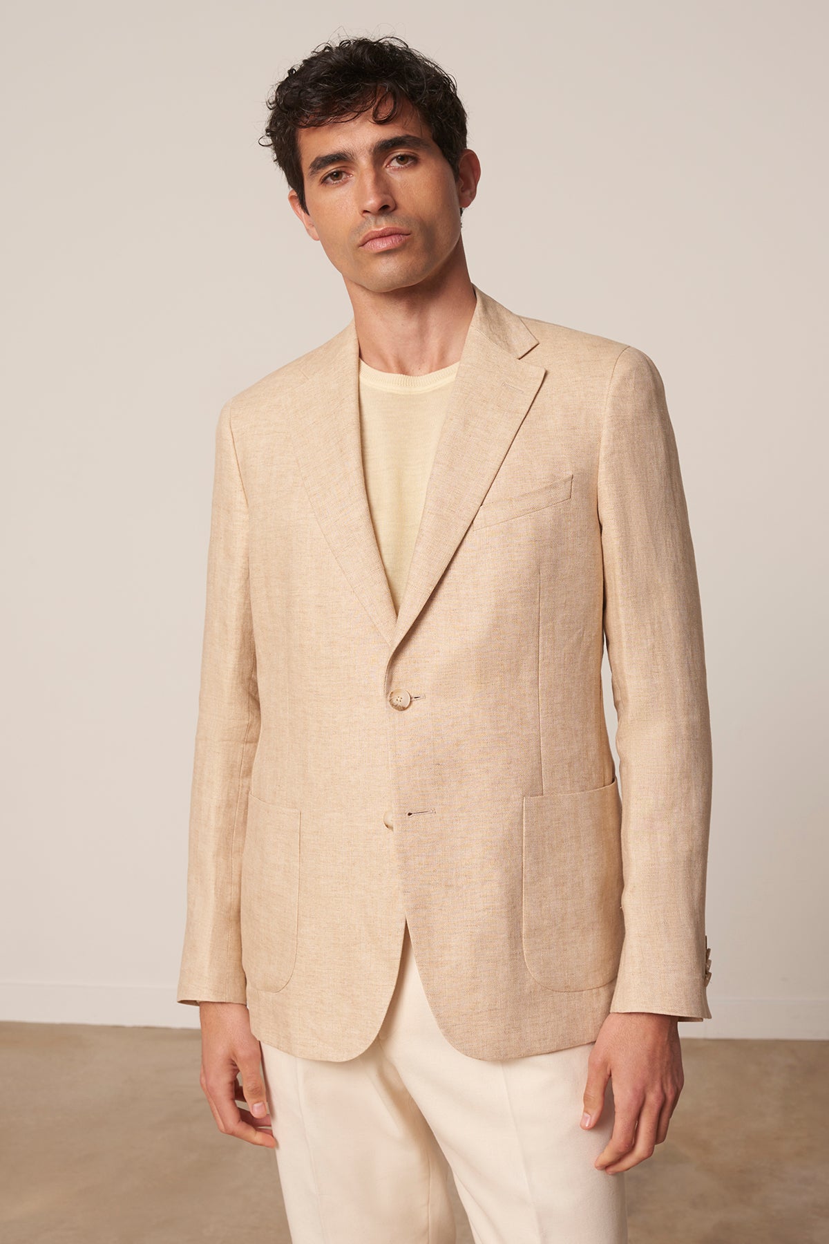 Veste croisée Rodas en lin