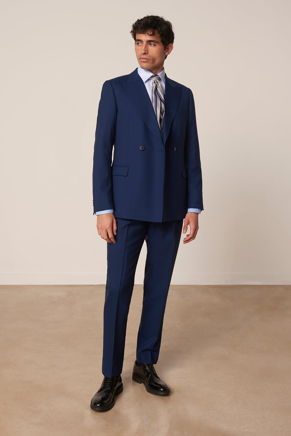 Costume croisé Tatanka en laine vierge