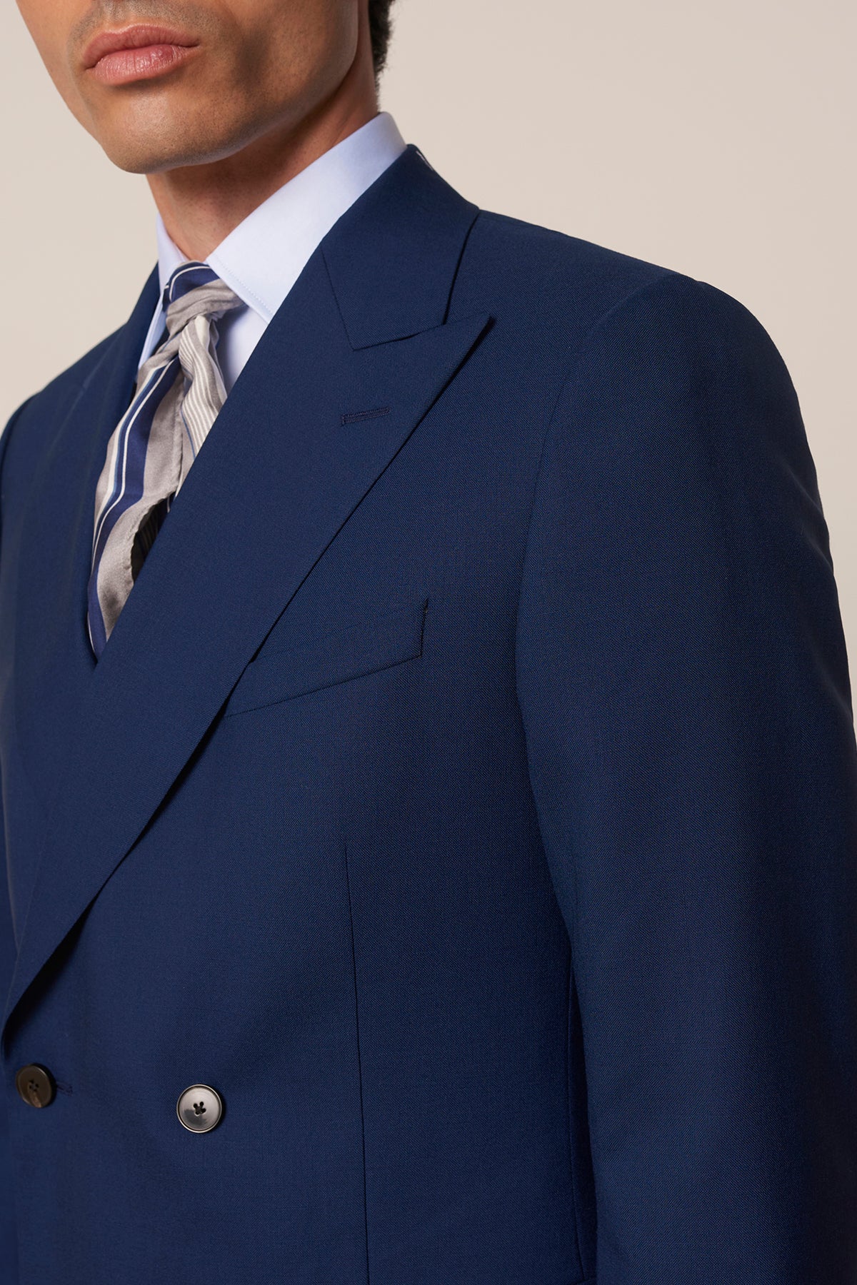 Costume croisé Tatanka en laine vierge