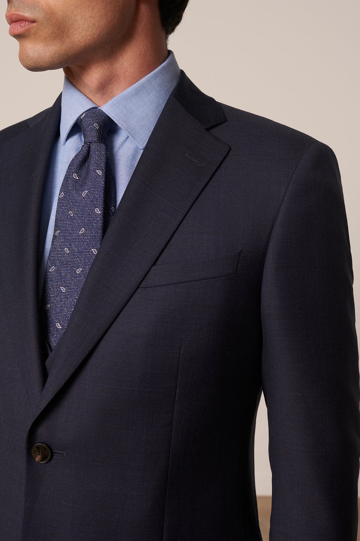 Costume droit Alcazar en laine vierge