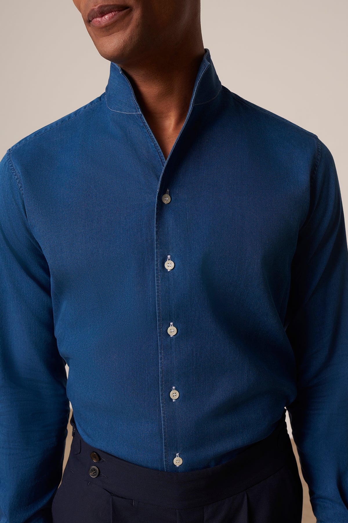 Chemise regular Nebraska col Indien