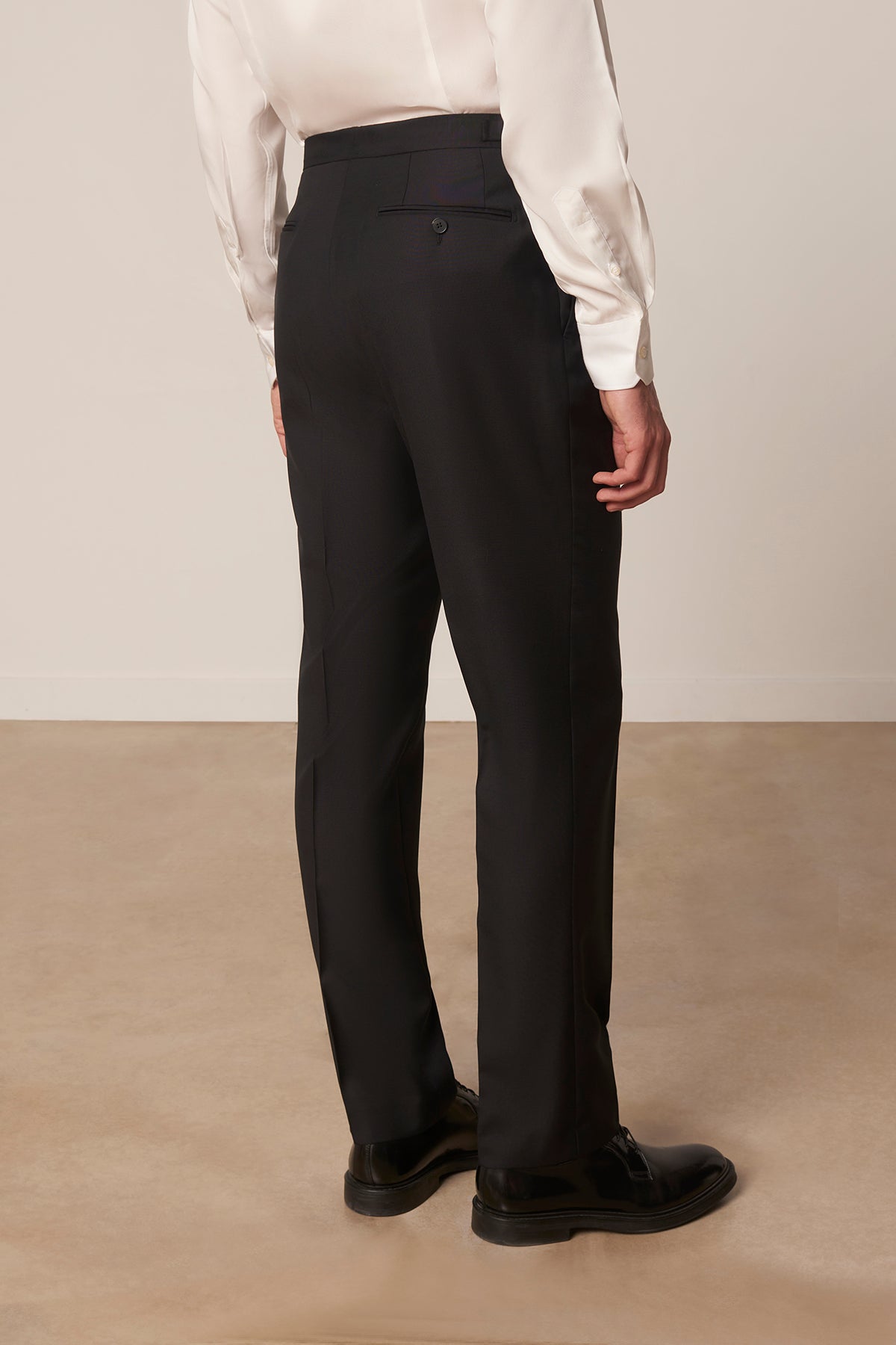 Costume croisé Black picture en laine vierge