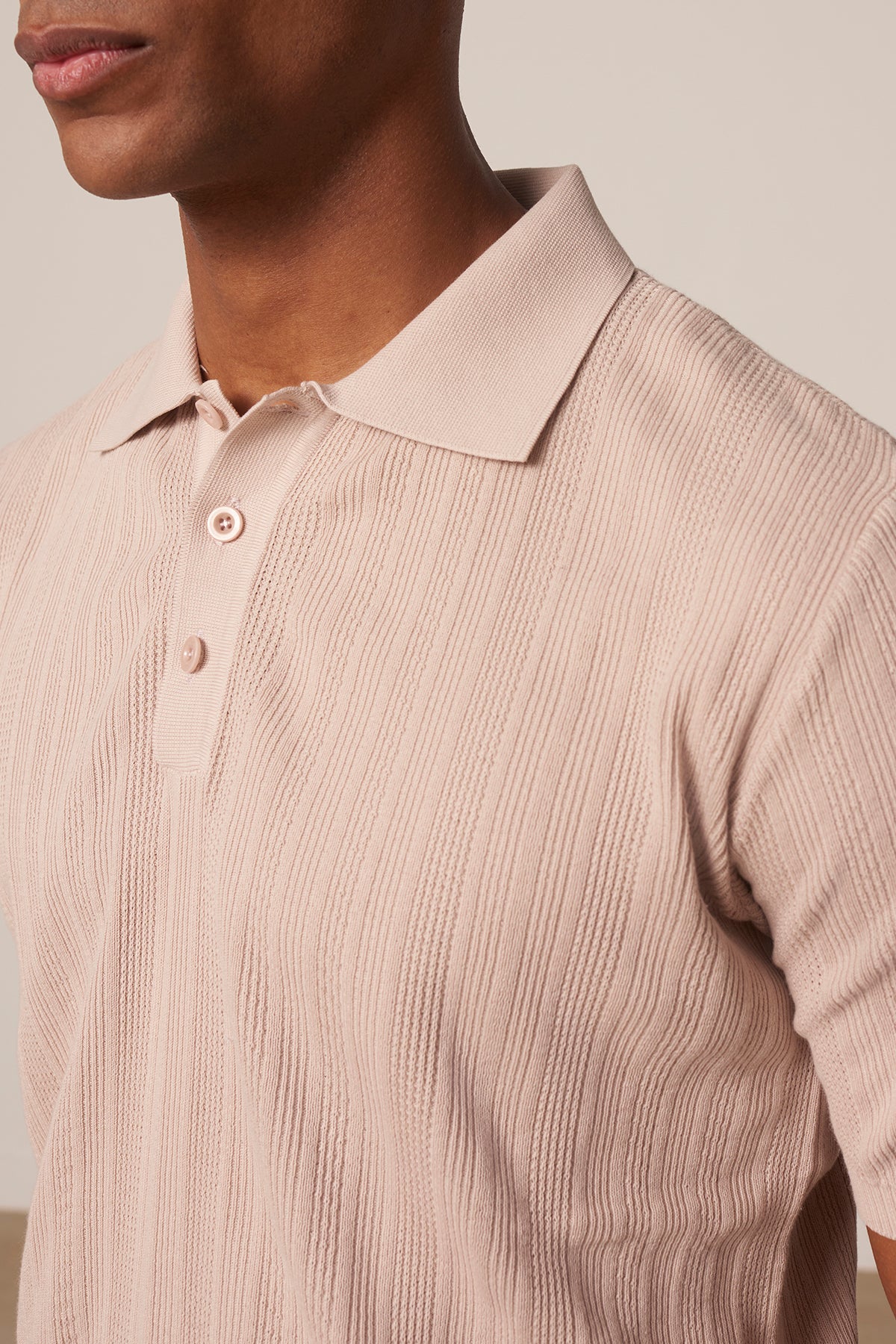 Polo Rodrigo en coton beige