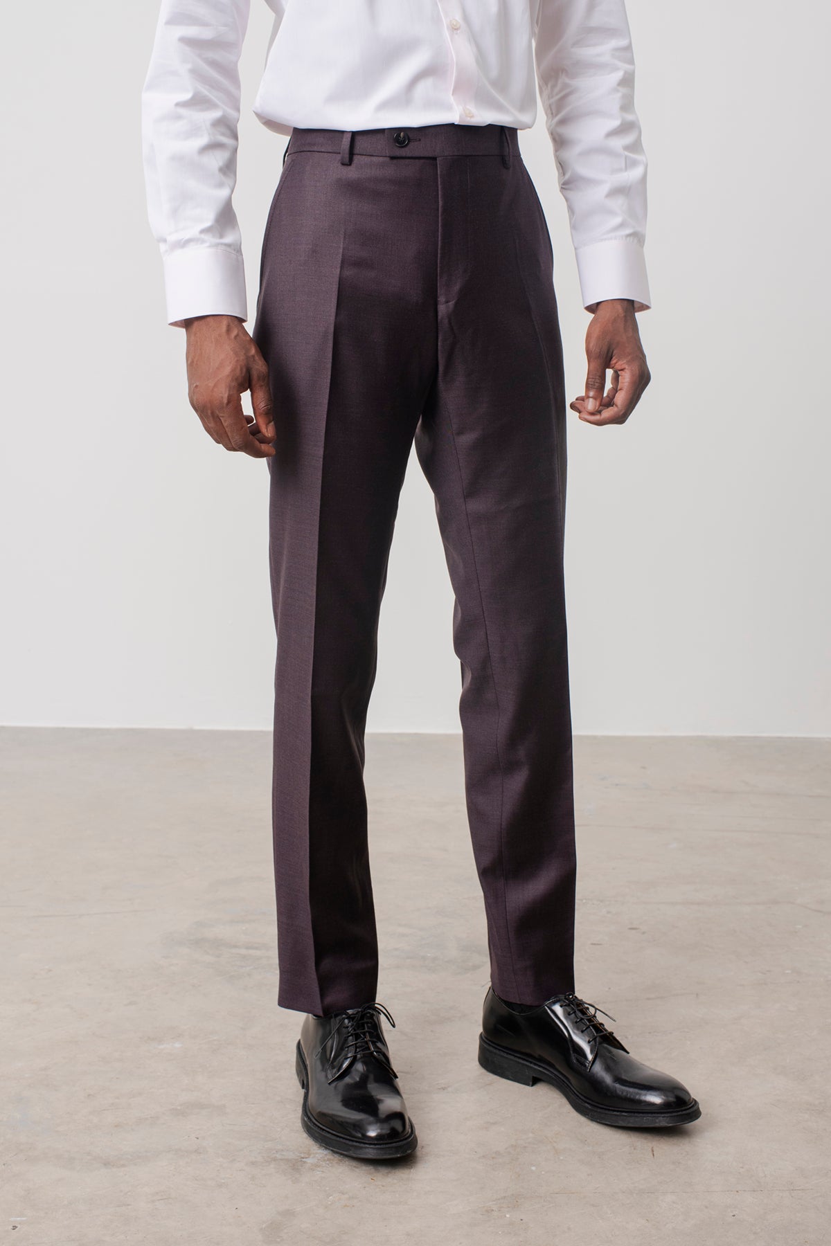 Costume droit Bennett en laine vierge
