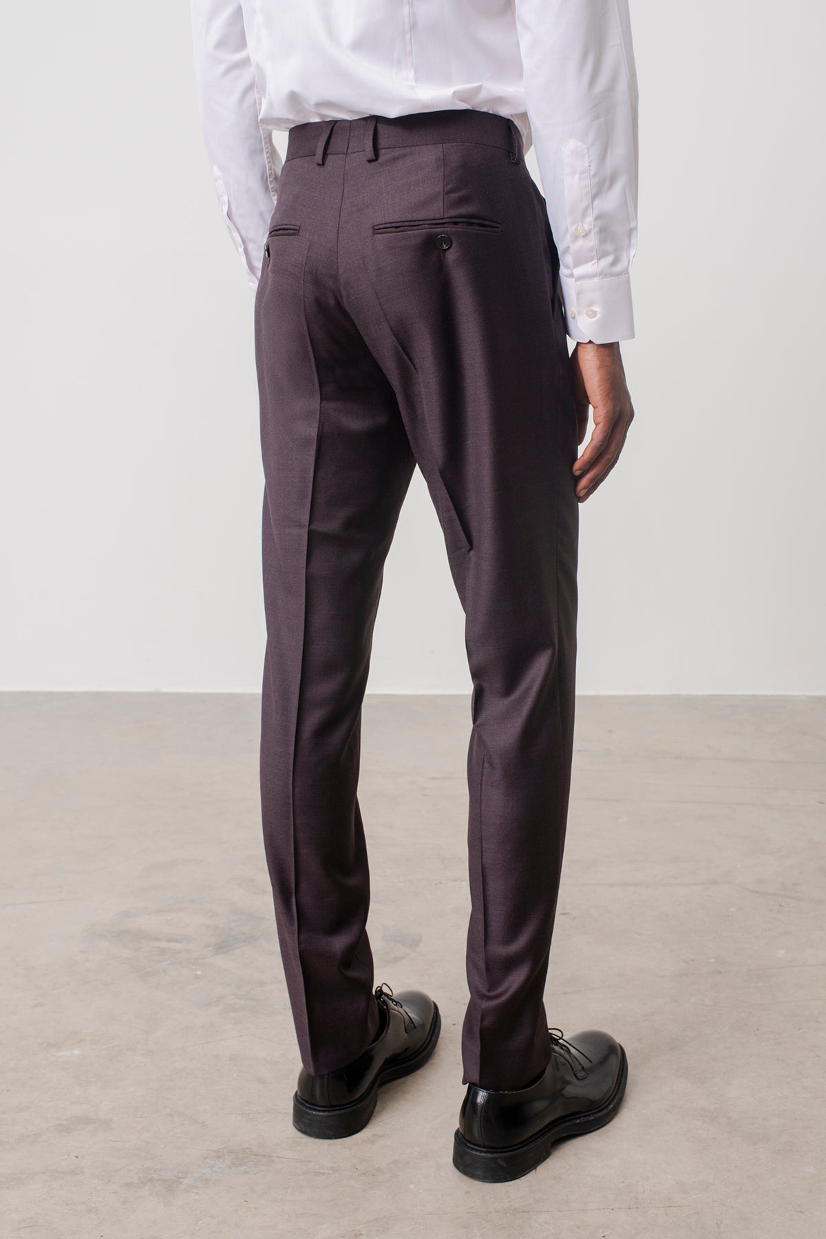 Costume droit Bennett en laine vierge