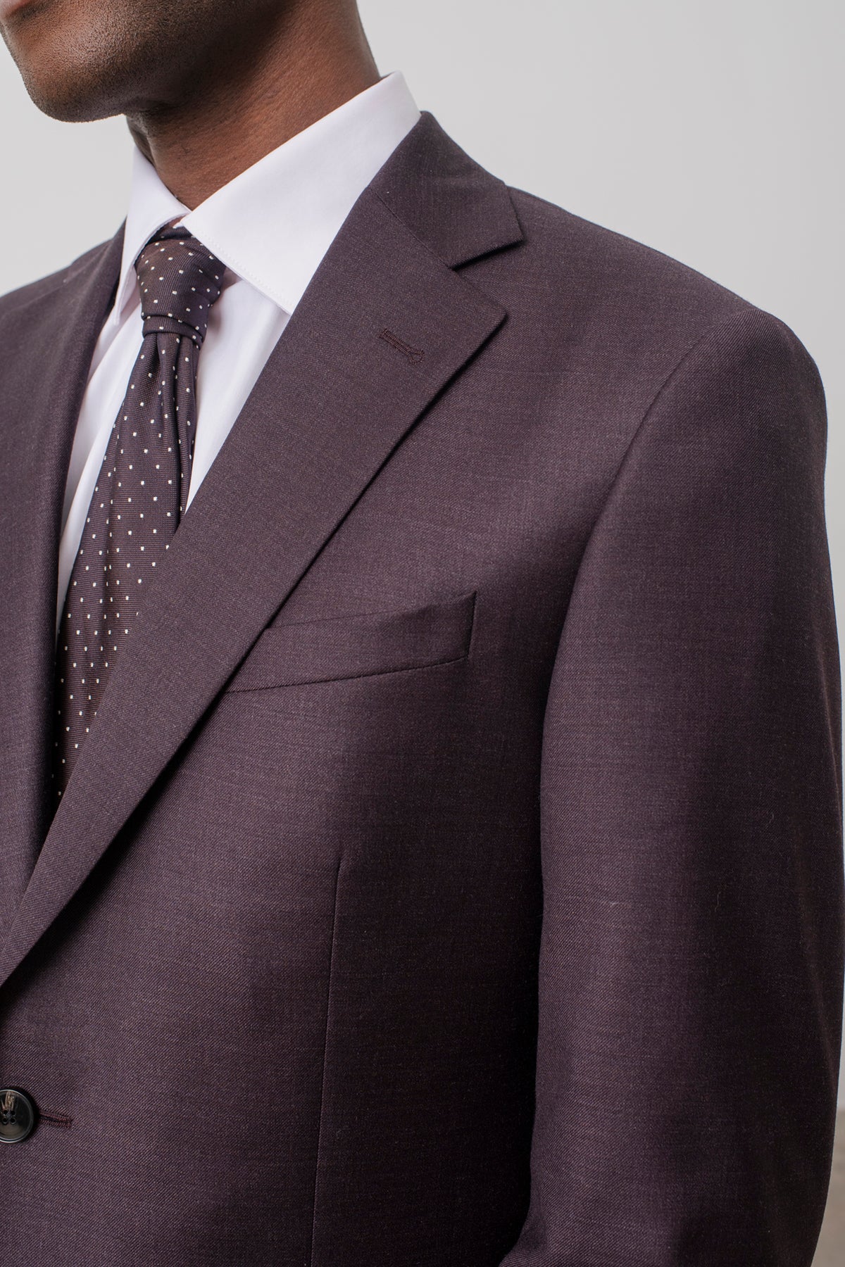 Costume droit Bennett en laine vierge