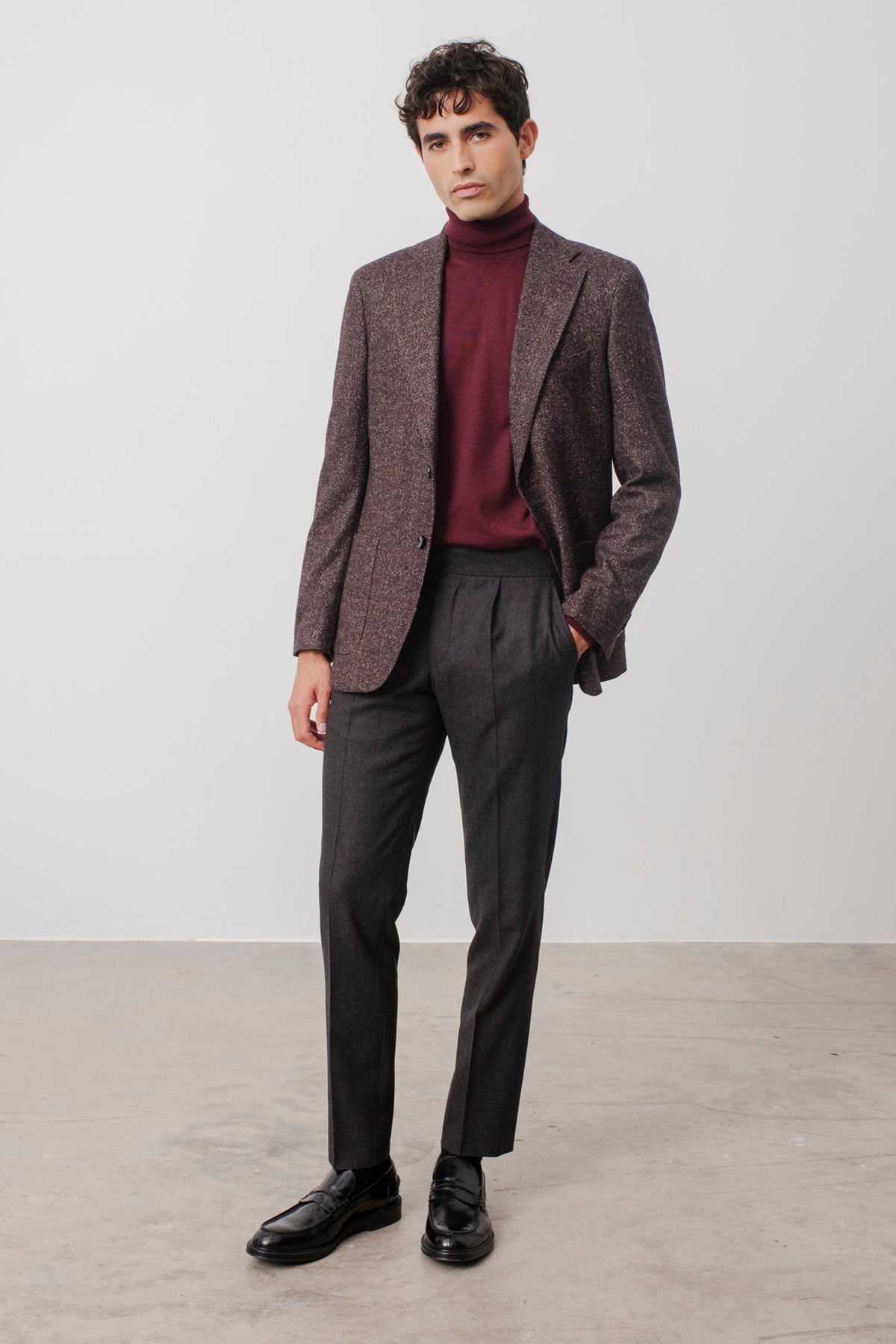 Veste Blazer Ringo à motif chevron