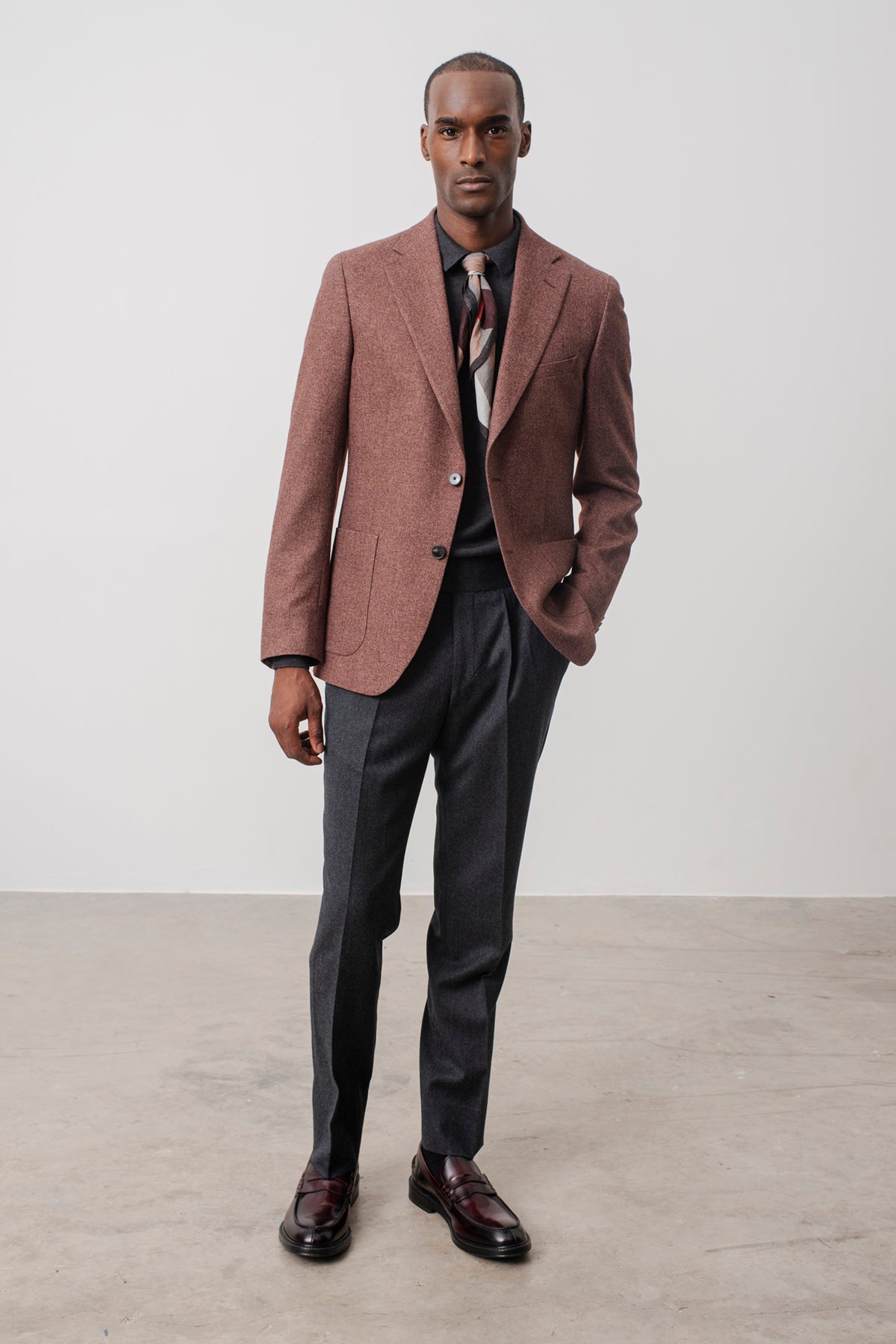Veste Blazer Blur en flanelle