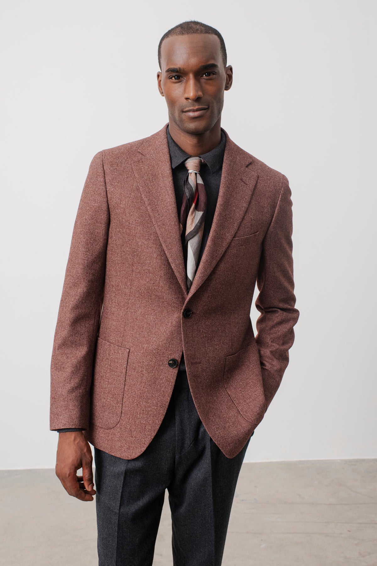 Veste Blazer Blur en flanelle