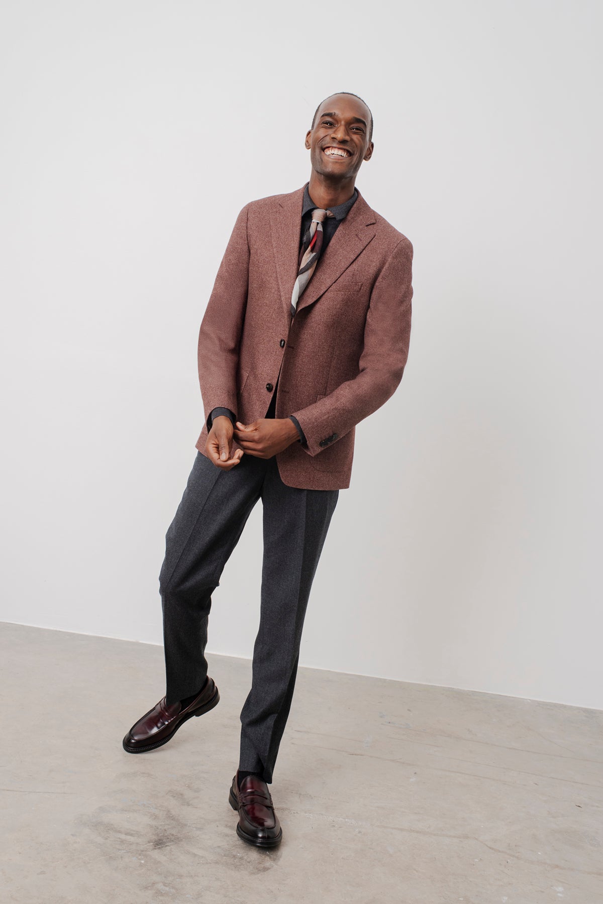 Veste Blazer Blur en flanelle