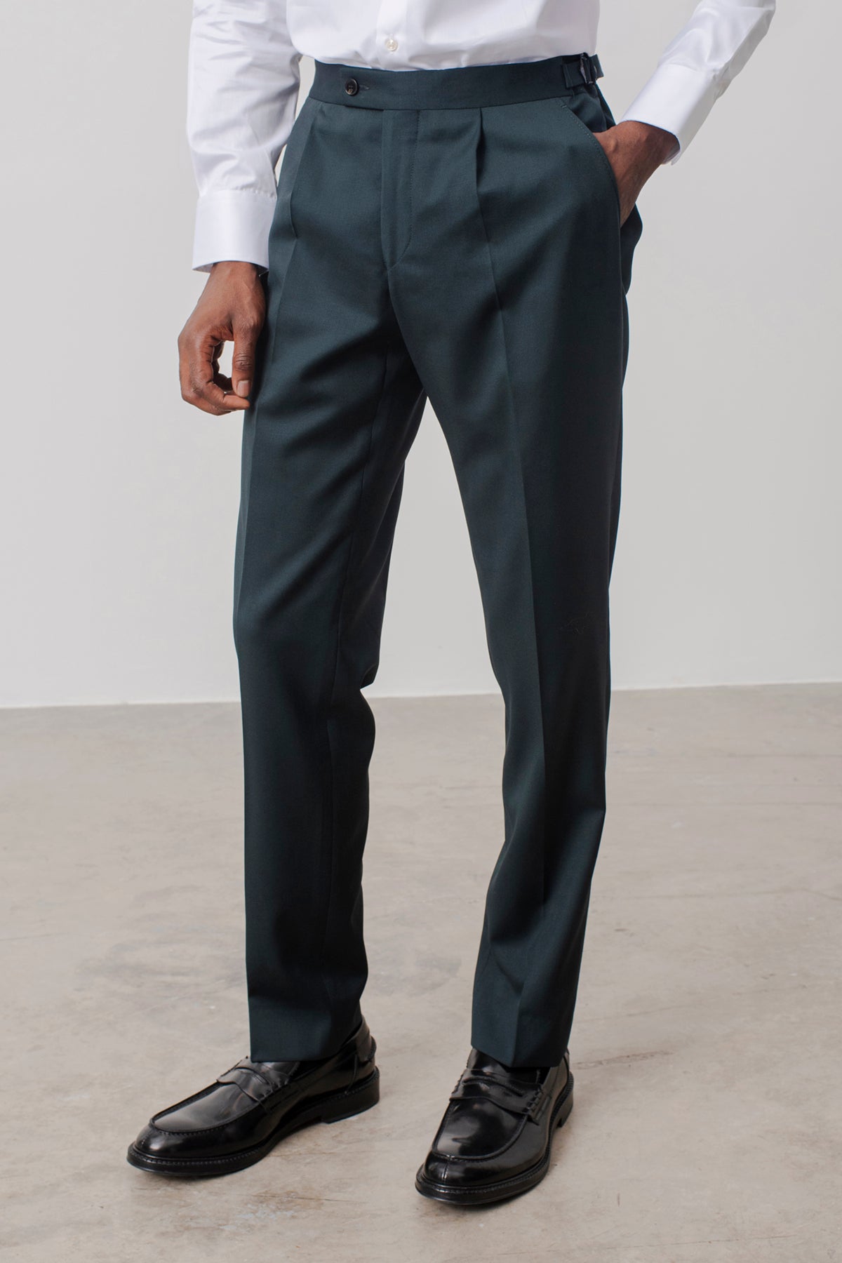Costume croisé Collins en laine vierge
