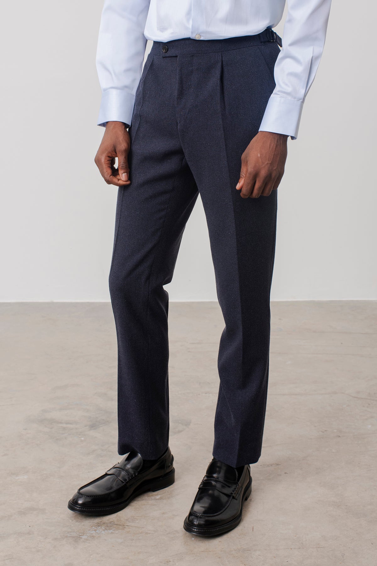 Costume croisé Calisse en laine vierge