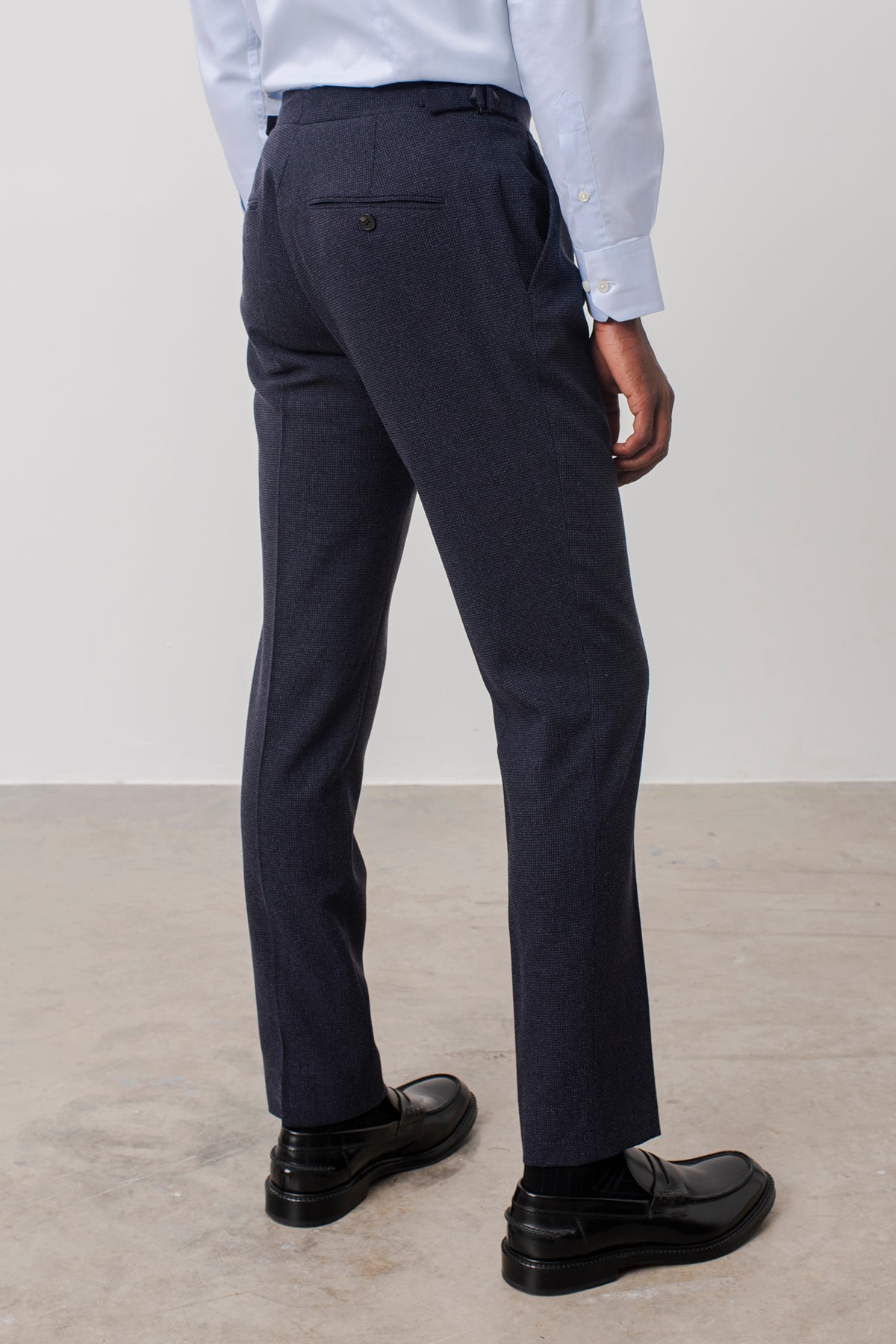 Costume croisé Calisse en laine vierge