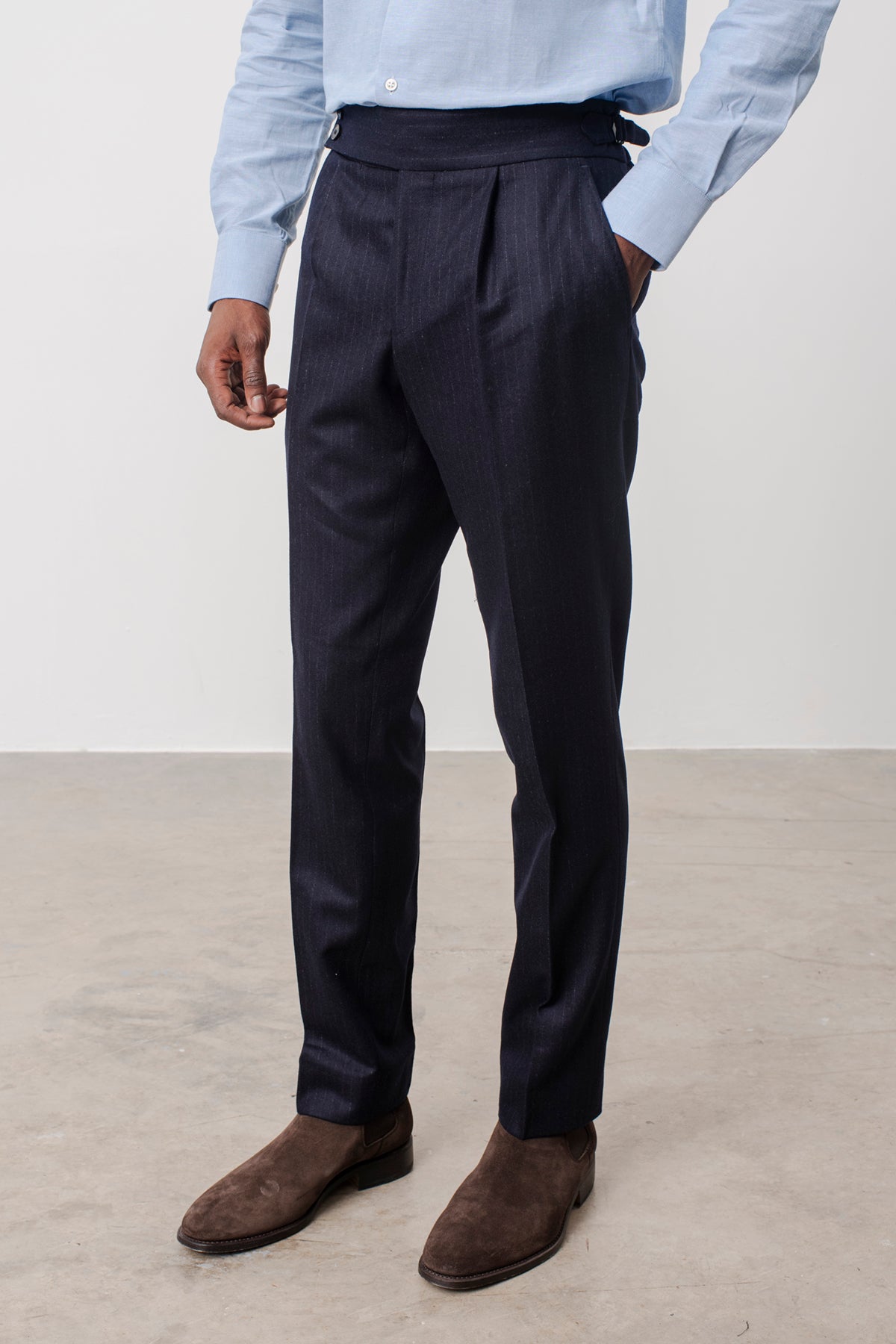 Costume croisé Dash en laine vierge