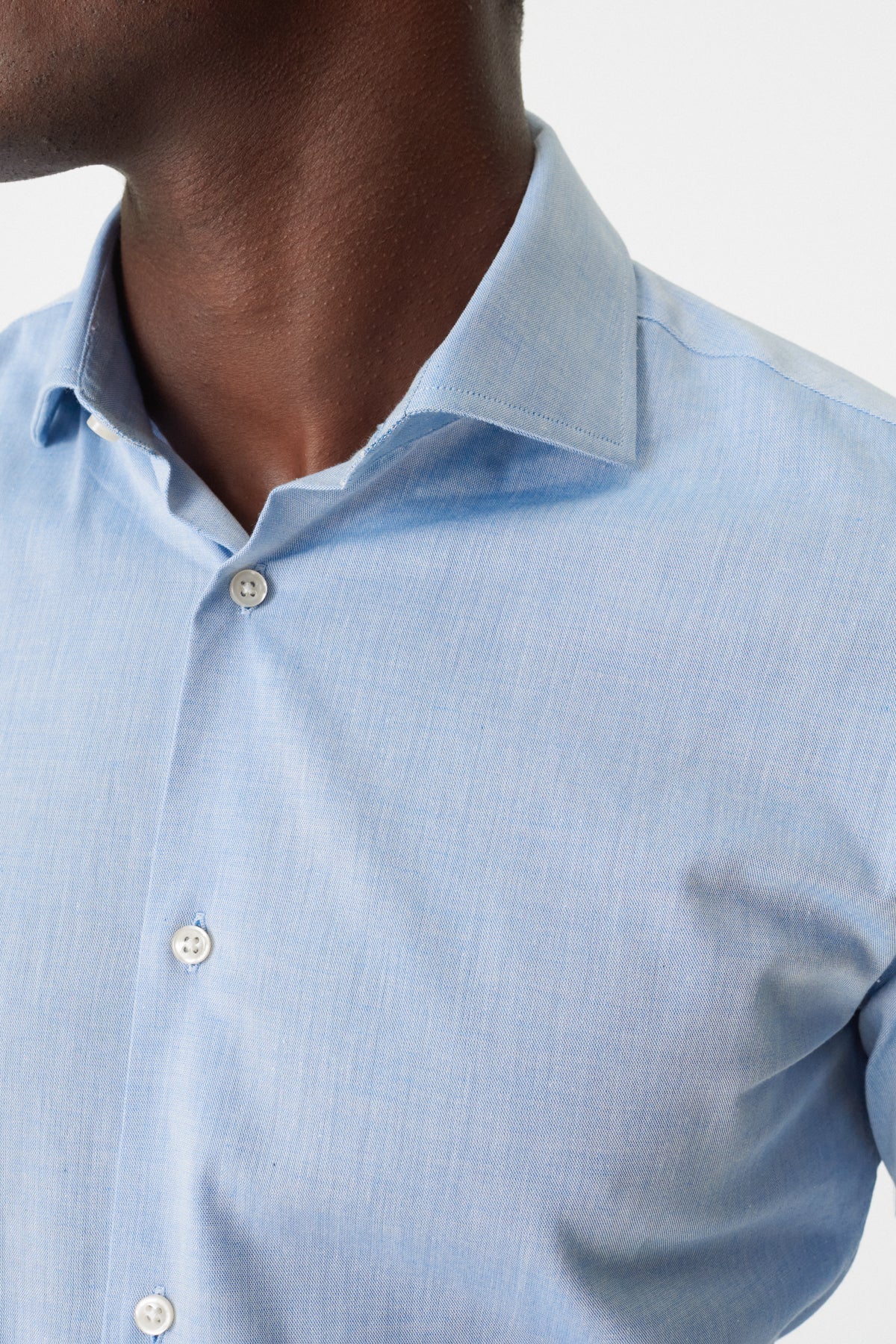 Chemise Slim Massimo bleue