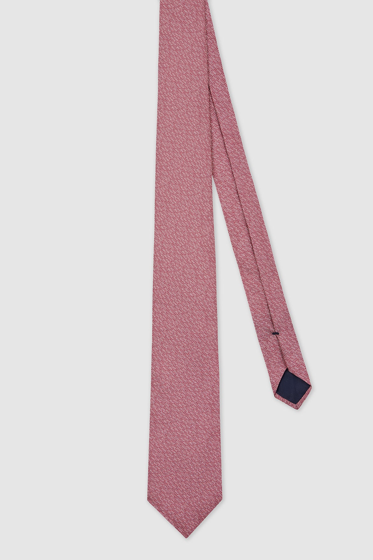 Cravate Mithril en laine rose