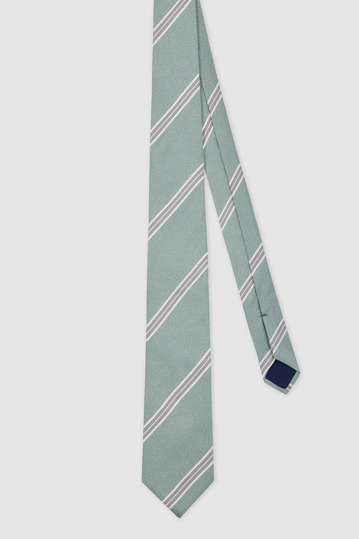 Cravate Ruffier en laine gris
