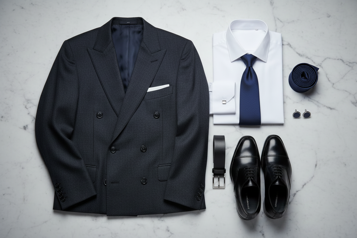 costume croisé professionnel