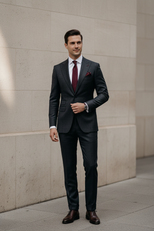 costume homme de mariage automne ou hiver