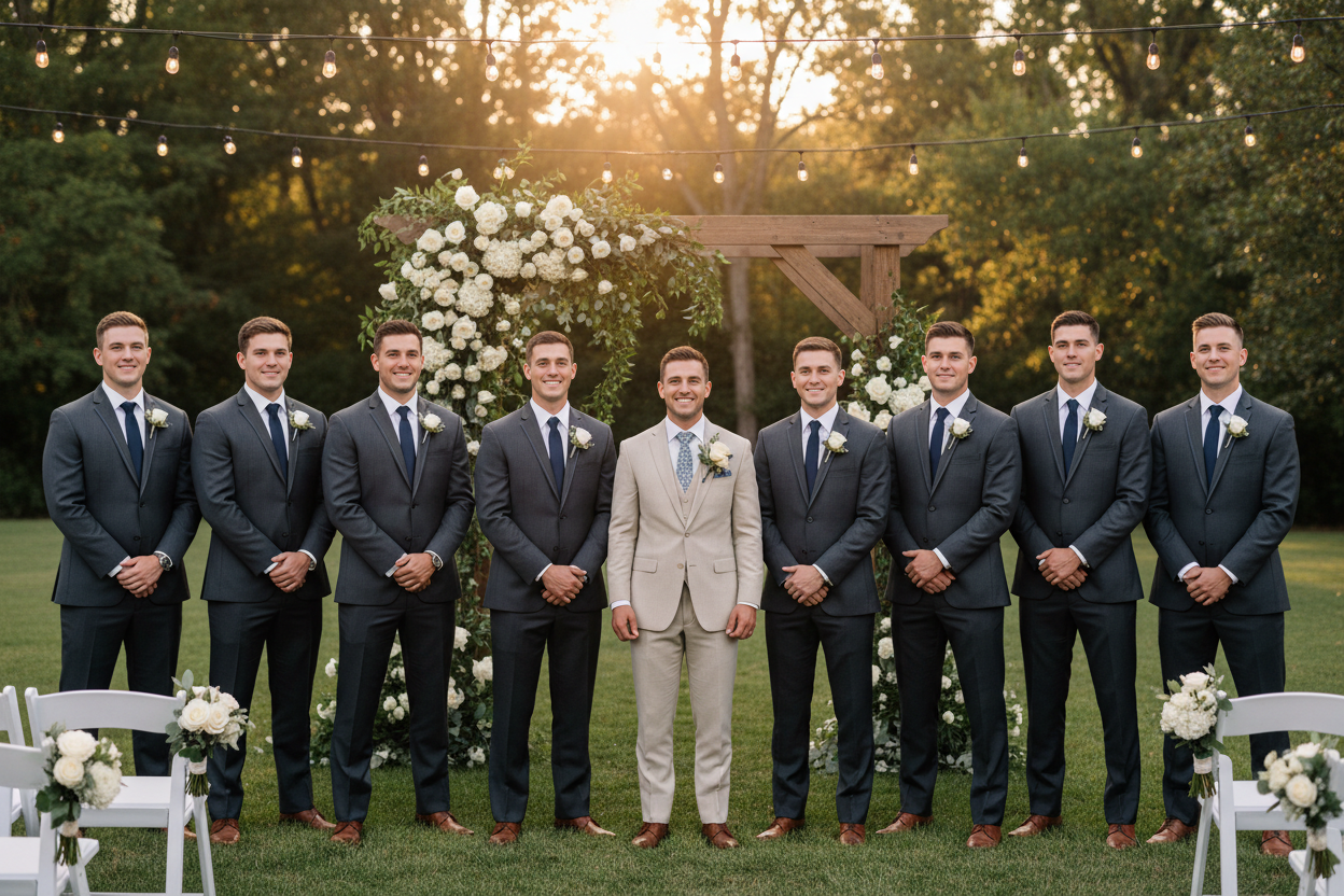 costume mariage homme témoin