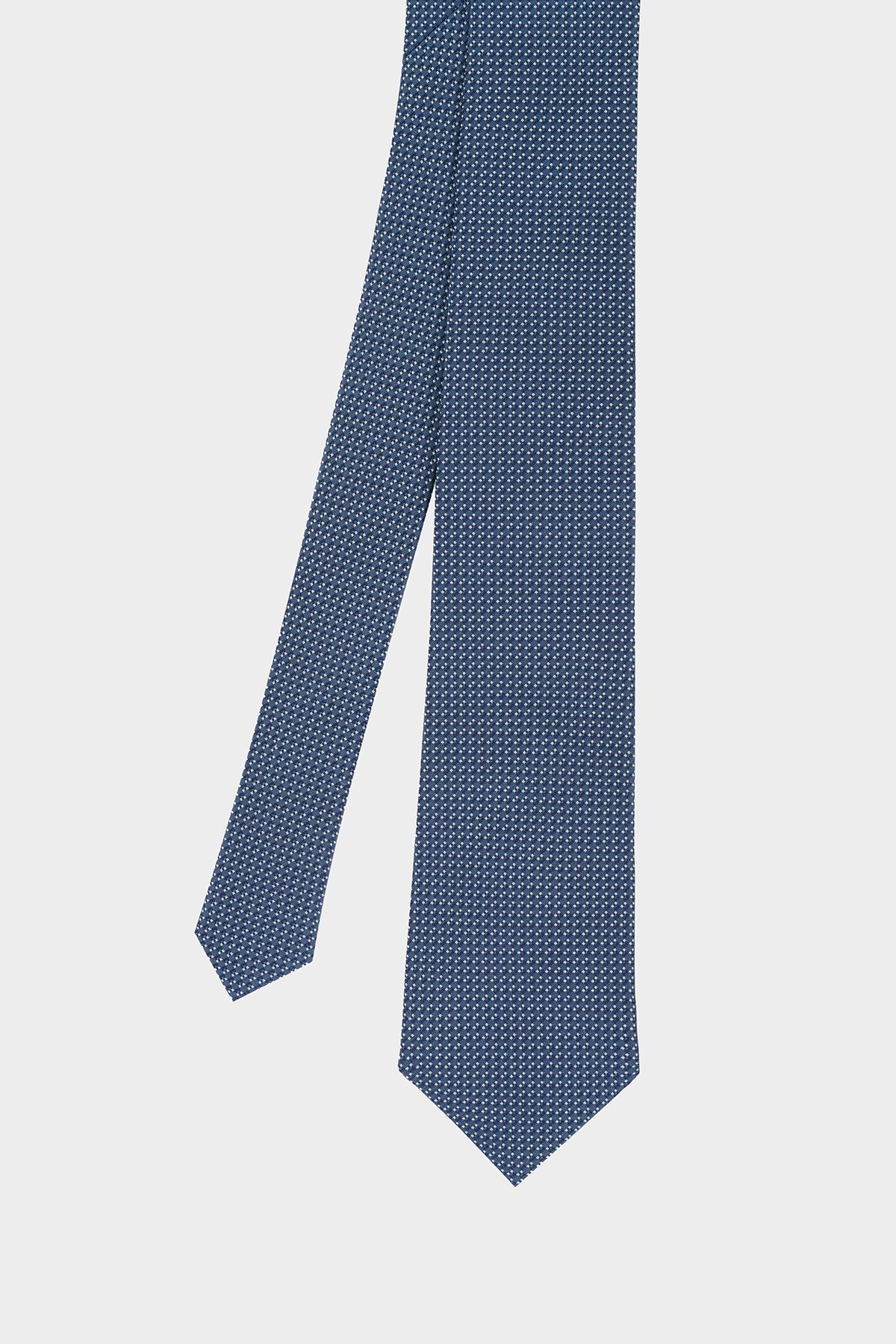 Cravate Octogone Bleu