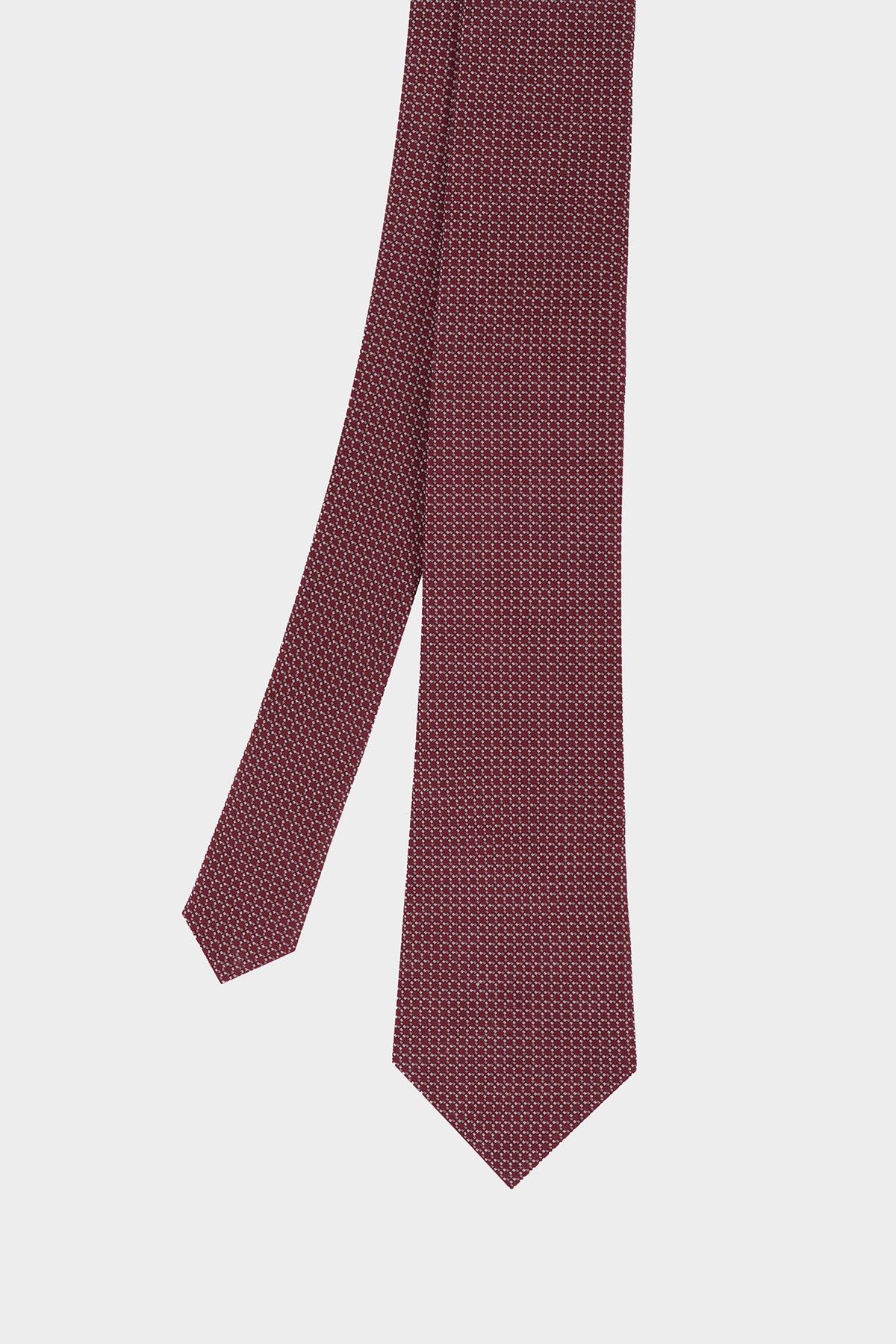 Cravate Octogone Bordeaux