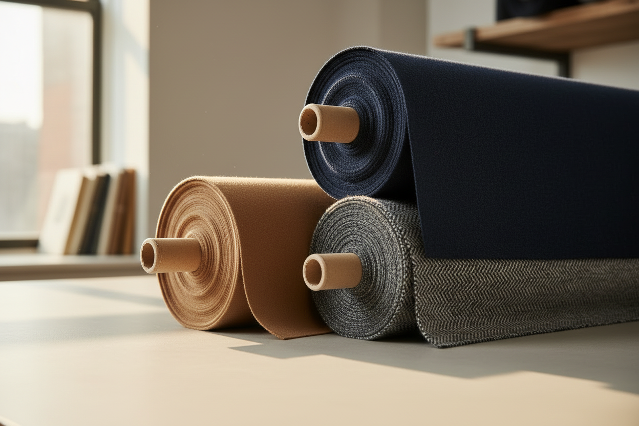 tissu en laine hiver 