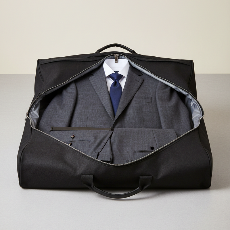 Un costume avec une housse de costume