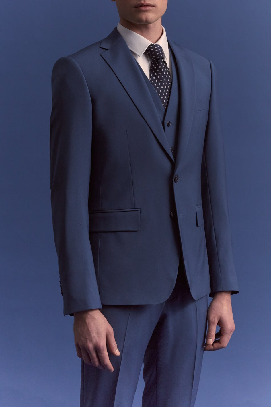 Wassily suit in merino virgin wool